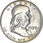 1959-P Franklin Half Dollar