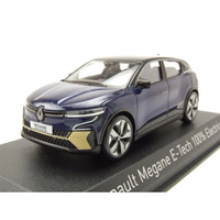Renault Megane E-TECH 100% Electric 2022 Midnight Blue & Black 1:43 Norev Auto S