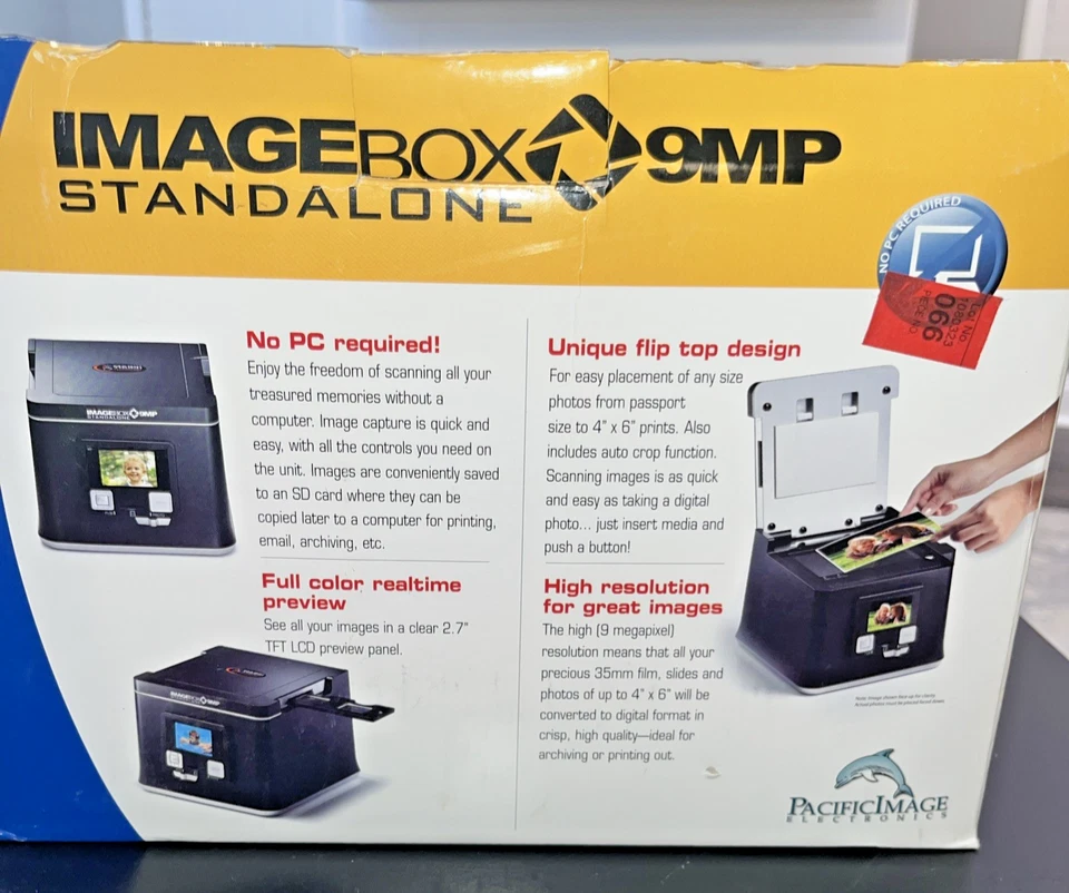 Pacific Image ImageBox Standalone 9MP Multi Format Film Photo Scanner  - Image 3 of 4