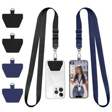 Doormoon Phone Lanyard Tether, Universal Neck Strap with Patch for Phone Case...