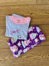 MÄDCHEN 2 SET PYJAMAS HATLEY SCHLAFANZUG BAU...