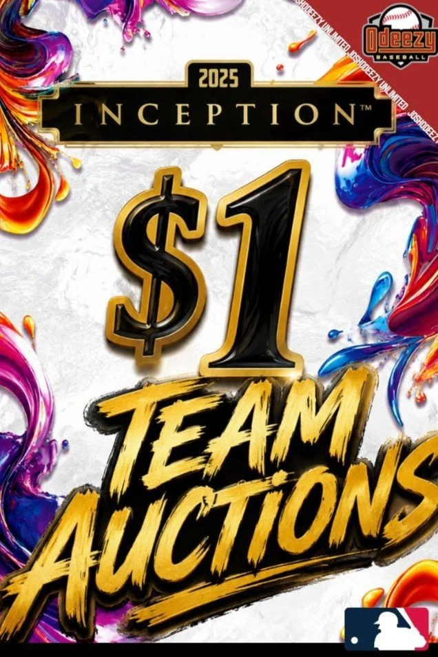 $1 AUCTIONS! 2025 Topps Inception Baseball Full Case