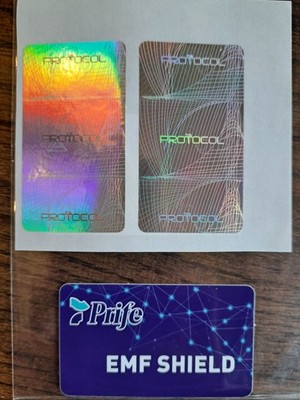 Prife iTeraCare EMF Shields, BRAND NEW, AUTHENTIC, Qty 2 In Each Package.