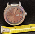 VINTAGE TIMEX DAY-DATE WATER RESISTANT WATCH PIECE BROKEN FOR PARTS OR REPAIR NR — photo 5