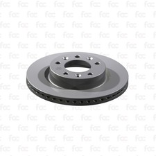 Rotores de disco de freno delantero peugeot 308 juratek peu124