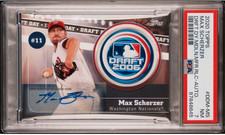 Max Scherzer Rookie Cards Checklist and Autographed Memorabilia Guide 36