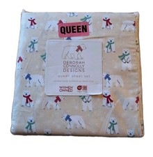 Deborah Connolly Designs 100 Microfiber Queen Sheet Set Polar Bear Pattern