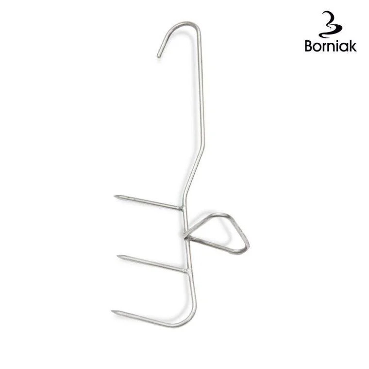 Hook for smoking fish 21 cm long 3 pcs in pack smokehouse hooks HW-21