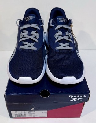 Reebok Energen LUX Mens Navy Lace Up Athletic Running Shoes Size 10