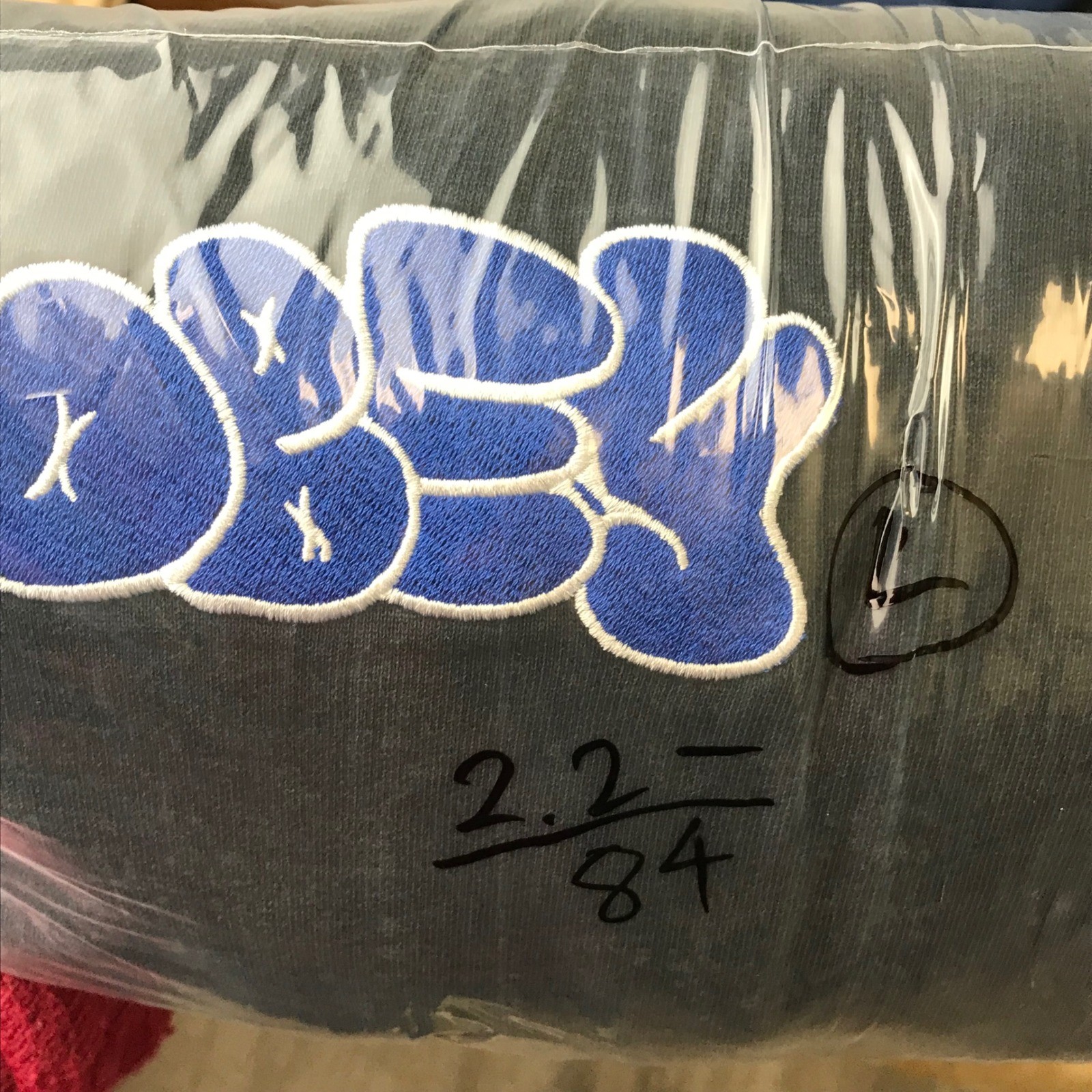 OBEY Scribbles Extra Heavy Pullover sweatshirt Ho… - image 9