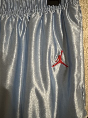 SUPREME X JORDAN WARM UP SHORT Light Blue Short Size S SUPREME X JORDAN WARM UP SHORT Light Blue Short Size S