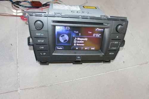 Toyota Prius (XW30) 2011 Radio Lettore CD Lettore DVD Navigazione 8614047100 - Foto 13 di 18