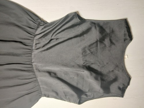 Forever 21 Exclusive Sleeveless V neck Black Dress Sz Medium Whimsigoth - Picture 13 of 15