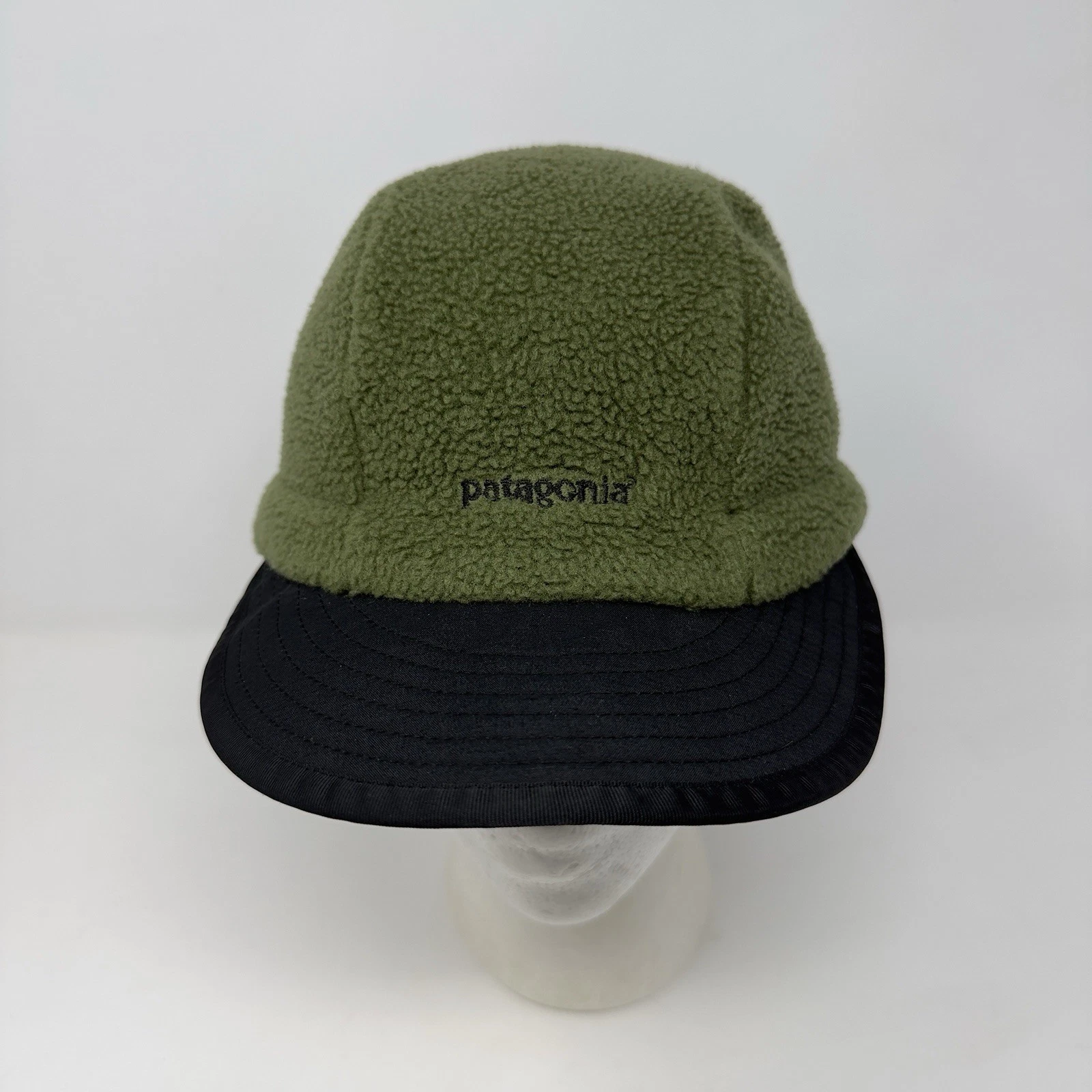 Vintage Patagonia Synchilla Y2K Fleece Green Duckbill Ear Flap Trapper Hat Sz M
Opens in a new windo