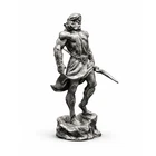 3 oz Gold Spartan 999+ Pure Silver Zeus V2 Statue – Luxury Collectible Gift