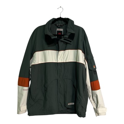 RipZone Core Heavy Nylon Jacket Coat Parka W/Fleece Liner Men s XL READ