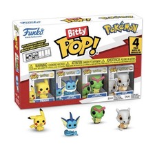 Funko Bitty Pop! Pokemon 4 Pack | Pikachu & Co. | NEW CIB | Mini Figures