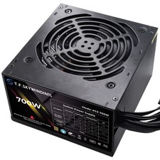 700W PC Netzteil ATX 80+ Gold Nicht-Modular Gaming/Mini-ITX mit 120mm Lüfter