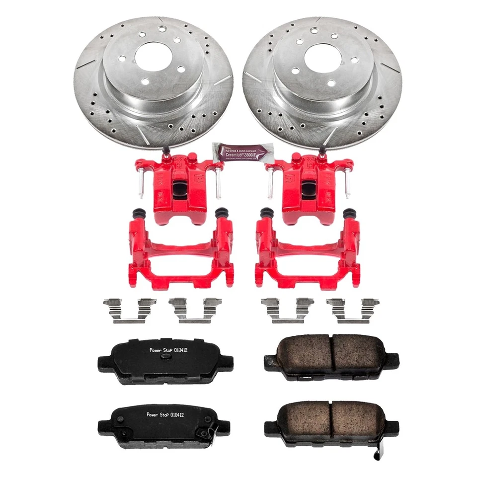 PowerStop KC179A Brake Kit For Infiniti G37 2009-2013 Rear Foto 2 de 4