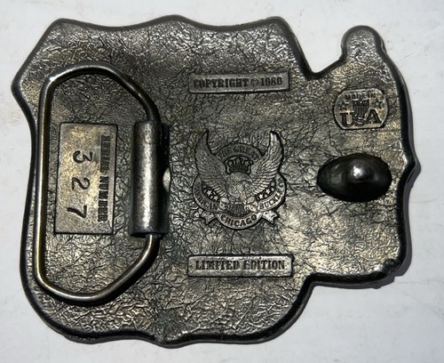 VTG Great American Buckle Co. Cowboys Stay in the Saddle Longer 1980 LTD. Ed. - Picture 3 of 12