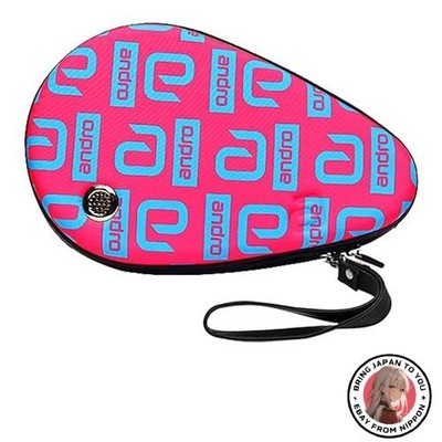 New Andro Table Tennis Racket Case Full Design Hard Case CL Pink