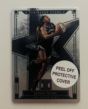 2025 Panini Impeccable WNBA Jackie Young Stainless Stars /99 (Bookend) Aces