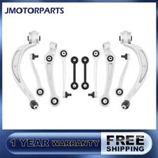 Front Upper Control Arms Ball Joints Stabilizer Links For 08-10 Audi A4 A5 S4 S5
