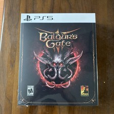 Baldur's Gate 3 PlayStation 5 PS5 Deluxe Edition Factory Sealed Larian Studios