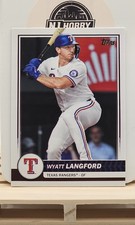 2026 TOPPS ** VARIATIONS RARE ** WYATT LANGFORD TEXAS RANGERS BASEBALL - 359