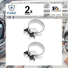 2x ORIGINAL® Fa1 Rohrverbinder, Abgasanlage für BMW X3 5 Touring 3 Touring 3 5