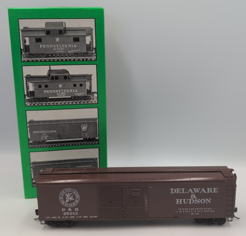 Kit de tren Bowser Delaware & Hudson 50' doble puerta vagón 25013 escala HO #55408 | Zustand: Used