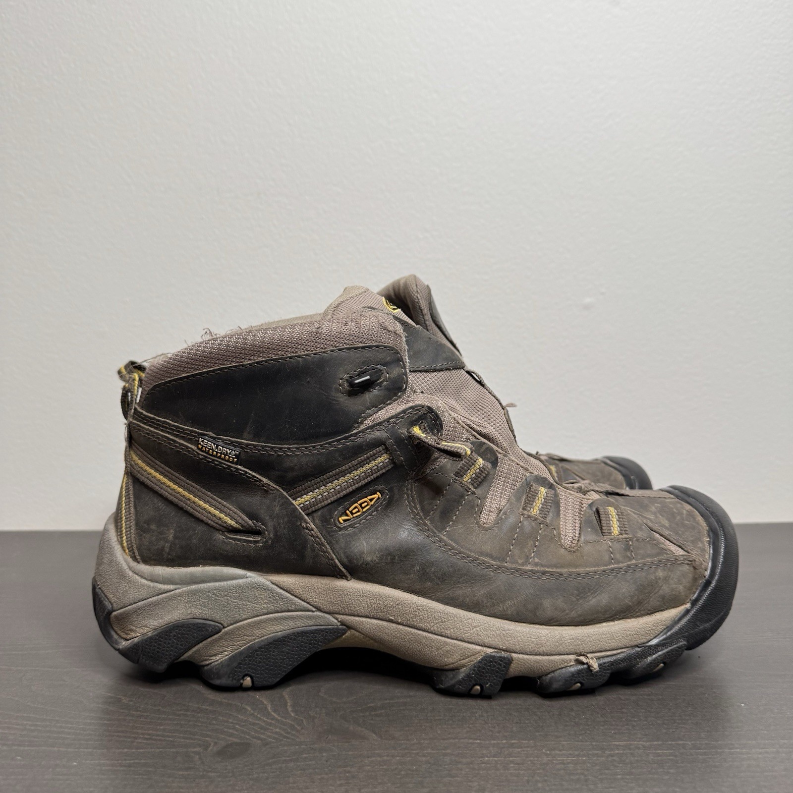 Stivali Keen Targhee 2 Mid Uomo 13 Keen Dry Impermeabili Lacci Escursionismo Outdoor