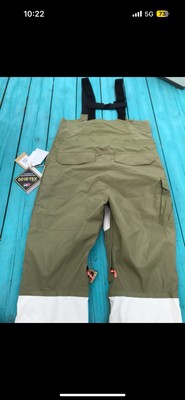 Burton BREAKER PANTS GORE-TEX 2L snowboard ski winter bib. Men's
