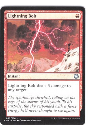 Lightning Bolt #83 Game Night: Free-For-All Regular Uncommon