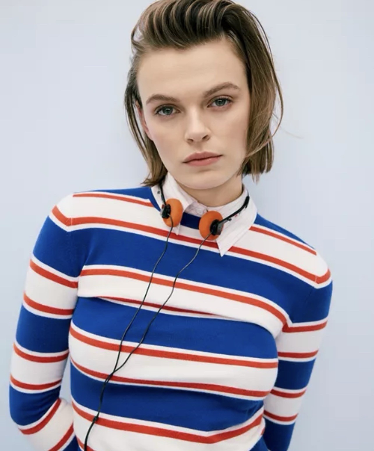 Alice and Olivia Porla Collared Sweater L