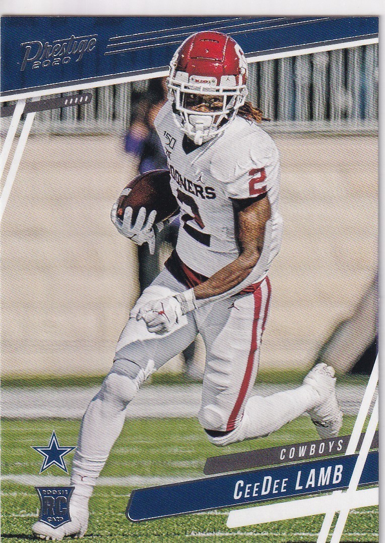 2020 Panini Prestige - Rookies CeeDee Lamb #218 (RC) Oklahoma Sooners