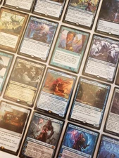 Custom Commander deck Mono Blue Artifacts Leonardo da Vinci Magic Duel 100 cards