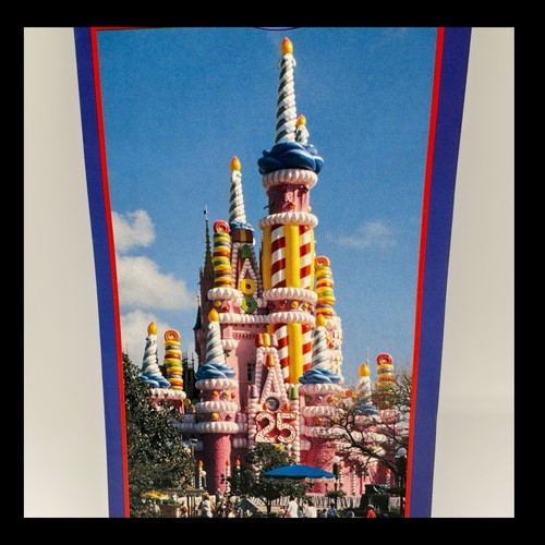 3 DISNEY World Vintage MAGIC KINGDOM 25th ANNIVERSARY Birthday CASTLE Guide Map - Picture 5 of 10