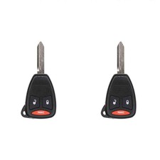 Eye4Techs Replacement Keyless Remote Head Key Fob for Dodge Dakota 2005-2011 2pc