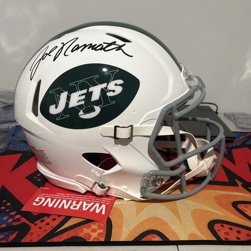 Joe Namath Signed Autographed Full Size FS Authentic Helmet New York Jets