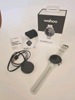 Wahoo ELEMNT RIVAL GPS Fitness Triathlon Rad inkl. Ladekabel OVP NP 249 EUR