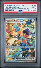 2025 POKEMON JTG EN-JOURNEY TOGETHER #186 HOP'S ZACIAN EX PSA 9