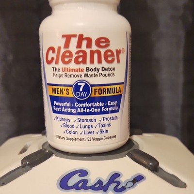 The Cleaner Men's 7 Day Detox Herbal Supplement 52 Capsules Unflavored