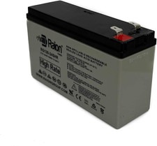 12V 6Ah Replacement High Rate RBC114, RBC154 Battery for APC UPS BE600M1, BN650M