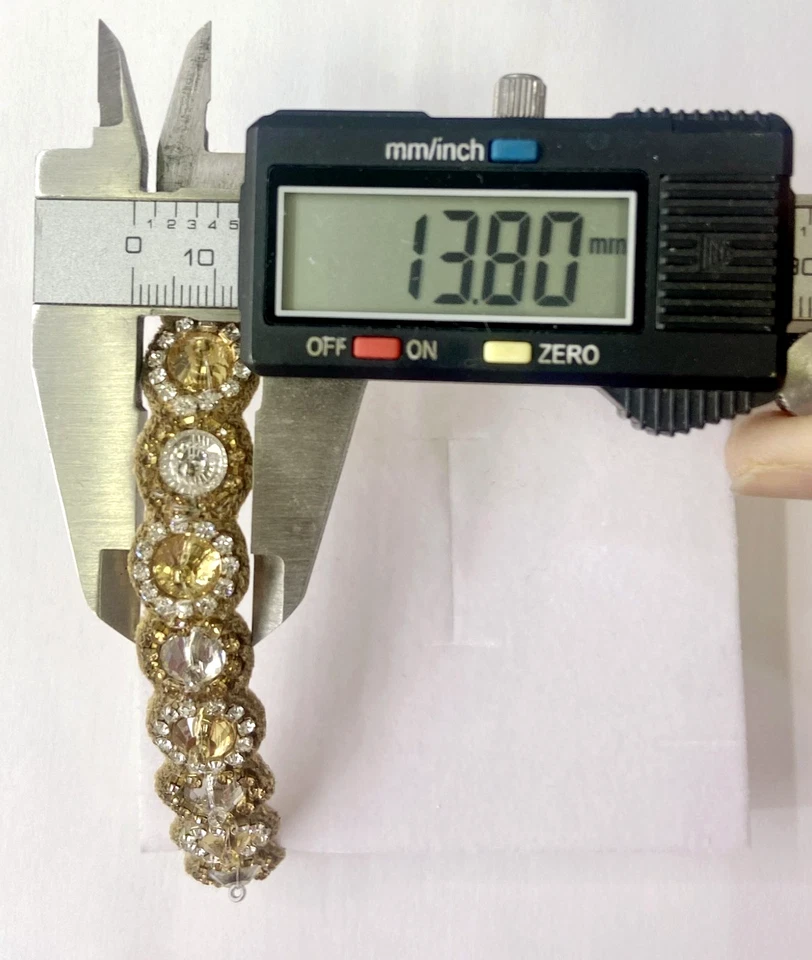 HSN Deepa By Deepa Gurnani Gold Color Mallorie Large Stone Bracelet - Image 4 of 4