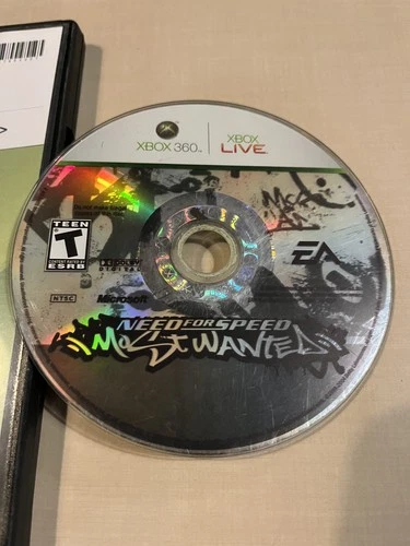 Need for Speed: Most Wanted Microsoft Xbox 360 Game (DISC ONLY) TESTED/WORKING