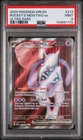 2025 POKEMON DRI EN-DESTINED RIVALS ULTRA RARE TEAM ROCKET'S MEWTWO EX PSA 9