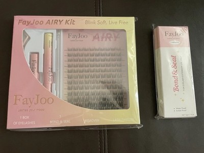 Fayjoo AIRY Kit - 120 False Eyelashes + Extra Bond & Seal