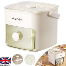 48-Cube Easy-Press Portable Ice Maker Machine Countertop Home Fast Ice Maker UK