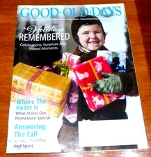 GOOD OLD DAYS Magazine Nov Dec 2022 Holidays Remembered Christmas 1940s 54th St